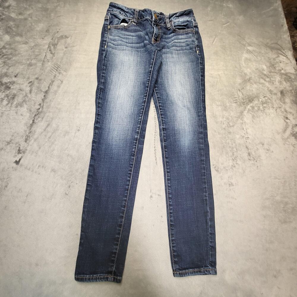 American Eagle Outfitters Jeans Womens 2 Blue Medium Wash Jegging Stretch